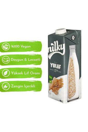 Nilky Vegan Yulaf Sütü Laktozsuz 2'li 1 lt