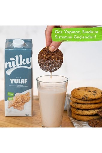 Nilky Vegan Yulaf Sütü Laktozsuz 2'li 1 lt