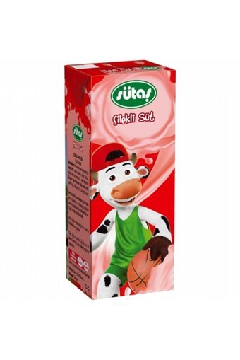 Sütaş Çilekli Süt 27'li 180 ml