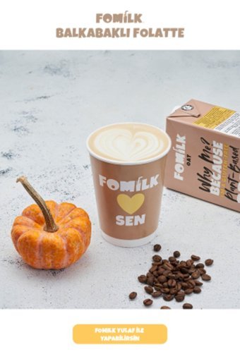 Fomilk Vegan Yulaf Sütü Laktozsuz 1 lt