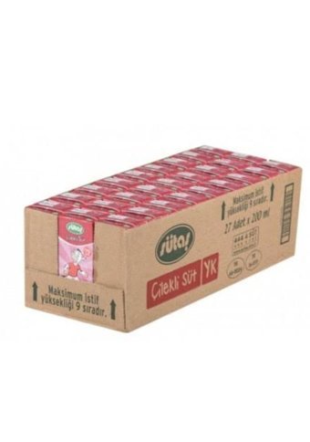 Sütaş Çilekli Süt 27'li 200 ml