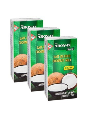Aroy D Hindistan Cevizi Sütü 3'lü 1 lt