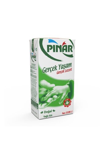 Pınar Tam Yağlı Süt 12'li 500 ml