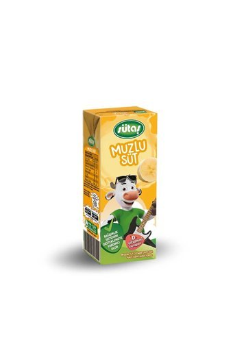 Sütaş Muzlu Süt 6'lı 180 ml