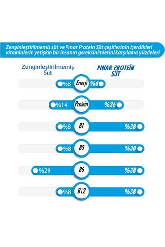 Pınar Denge Süt Laktozsuz 12'li 500 ml
