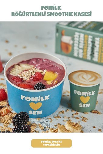 Fomilk Vegan Soya Sütü Laktozsuz 6'lı 1 lt