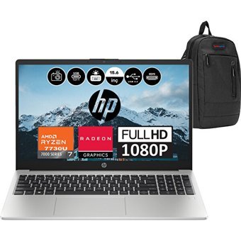 HP 255 G10 8A548EAWH10 Dahili AMD Radeon Graphics AMD Ryzen 7 7730U 64 GB Ram 512 GB SSD 15.6 inç Full HD Windows 11 Home Laptop + WeblegelsinÇanta