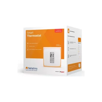 Netatmo NTH01-EN-EU 50 Derece 0.5 Derece Hassasiyet Akıllı Kablosuz Dijital Termostat