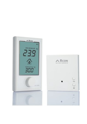 Rcon Rc 225 S 32 Derece 0.3 Derece Hassasiyet Kablosuz Dijital Termostat