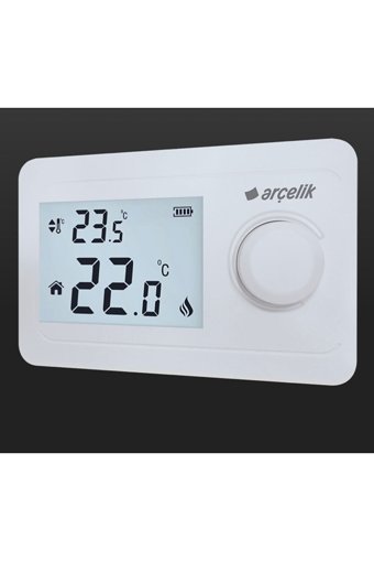 Arçelik 30 Derece 0.5 Derece Hassasiyet Kablosuz Mekanik Termostat