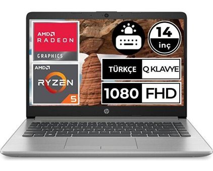 HP 245 G9 6Q8M2ES Dahili AMD Radeon RX Vega 7 AMD Ryzen 5 5625U 32 GB Ram 256 GB SSD 14 inç Full HD FreeDos Laptop