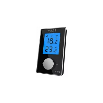Ruzma S20 Kablosuz Dijital Termostat Siyah