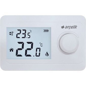Arçelik Ar Pro Wl Rt 30 Derece 0.5 Derece Hassasiyet Kablosuz Dijital Termostat