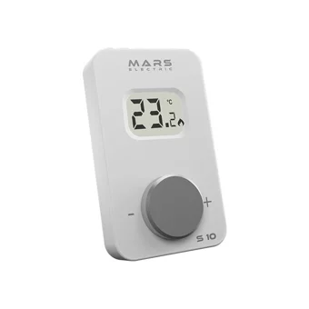 Mars S10 35 Derece 0.2 Derece Hassasiyet Kablosuz Dijital Termostat Beyaz