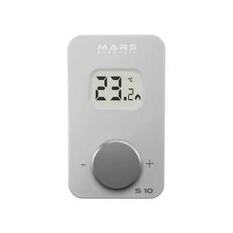 Mars S10 35 Derece 0.2 Derece Hassasiyet Kablosuz Dijital Termostat Beyaz