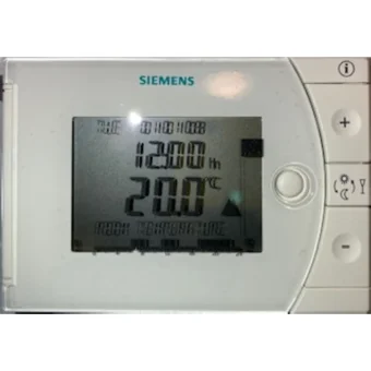 Siemens Rev24 Rf 30 Derece 0.2 Derece Hassasiyet Kablosuz Dijital Termostat