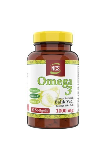 Ncs Berberis Vulgaris Omega 3 Balık Yağı Tablet-Kapsül 1000 mg 60+120 Adet