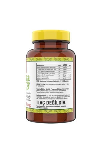 Ncs Berberis Vulgaris Omega 3 Balık Yağı Tablet-Kapsül 1000 mg 60+120 Adet
