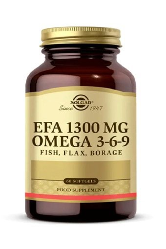 Solgar Efa 1300 Mg Omega 3 Kapsül 1300 mg 60 Adet