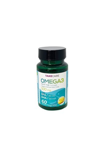 Takecare Omega 3 Balık Yağı Kapsül 500 mg 60 Adet