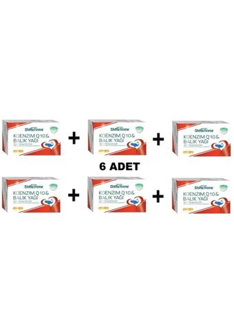 Shiffa Home Koenzim Q10 Omega 3 Balık Yağı Kapsül 1340 mg 6x30 Adet