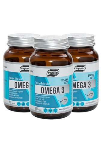 Phytodef Omega 3 Balık Yağı Kapsül 500 mg 60 Adet