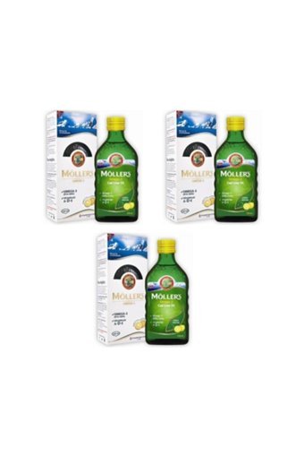 Möller's Omega 3 Balık Yağı Şurup 250 ml 3 Adet