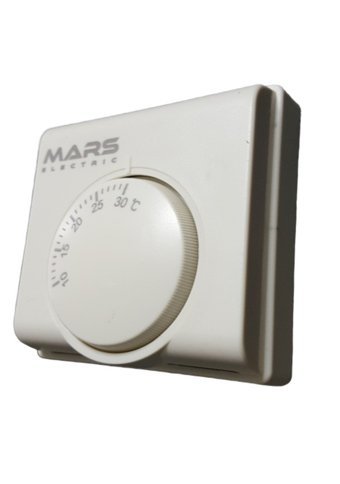 Mars S1 30 Derece 1 Derece Hassasiyet Kablolu Analog Termostat
