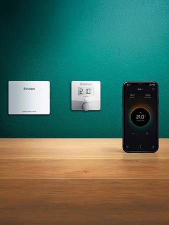 Vaillant myVAILLANT connect 0010035734 0.1 Derece Hassasiyet Akıllı Kablosuz Dijital Termostat