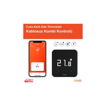 Cosa P4TR-21 32 Derece 0.1 Derece Hassasiyet Akıllı Kablosuz Dijital Termostat