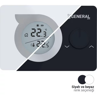 General Mitra 230S Rf 30 Derece 0.1 Derece Hassasiyet Akıllı Kablosuz Dijital Termostat