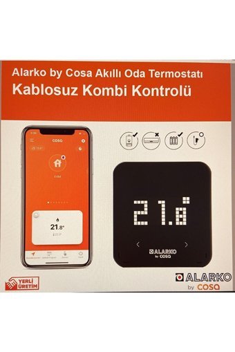 Cosa alarko 40 Derece 0.1 Derece Hassasiyet Akıllı Kablosuz Dijital Termostat