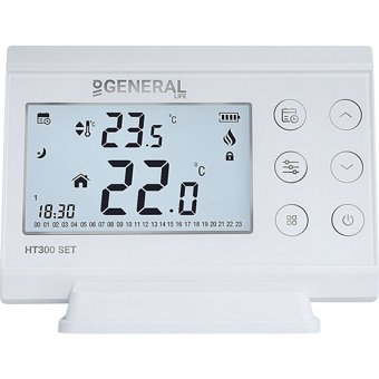 General Ht 300 Set 30 Derece 0.1 Derece Hassasiyet Kablosuz Dijital Termostat