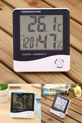 Midday 50 Derece 1 Derece Hassasiyet Kablosuz Dijital Termostat