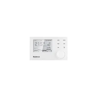 Buderus RC310 Kablolu Dijital Termostat Beyaz