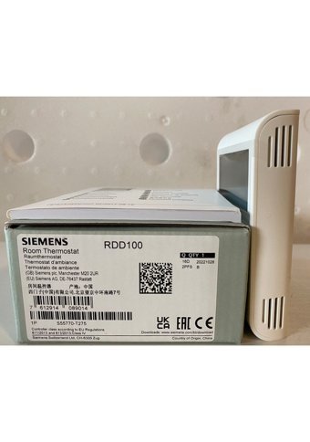 Siemens RDD100 35 Derece 0.5 Derece Hassasiyet Kablolu Dijital Termostat