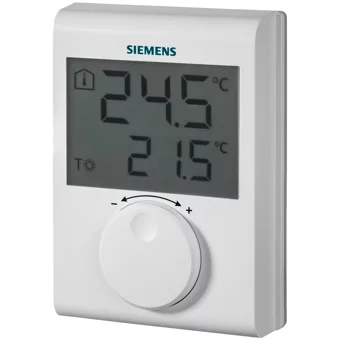 Siemens RDH 100 30 Derece 0.5 Derece Hassasiyet Kablolu Dijital Termostat