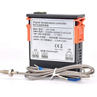 Zfx ZFX-7016K 999 Derece 1 Derece Hassasiyet Kablosuz Dijital Termostat