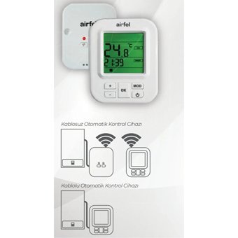 Airfel Akıllı Kablosuz Dijital Termostat