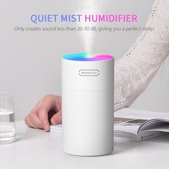Buyfun Sis 2 W 270 ml 20-30 dB Işıklı İyonizerli Taşınabilir Şarjlı Mini Soğuk Buhar Makinesi