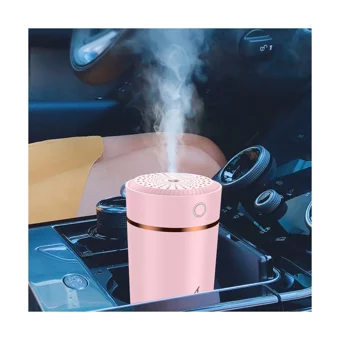 Buyfun Fincan 2 W 200 ml Aromaterapi Işıklı İyonizerli Taşınabilir Şarjlı Mini Soğuk Buhar Makinesi