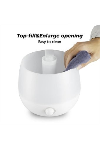Bakeey 4 Kademeli Humidifier RGB Işıklı 2500 ml 38 dB Işıklı İyonizerli Şarjlı Soğuk Buhar Makinesi