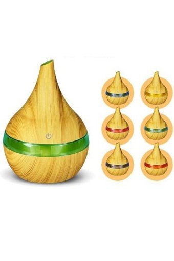 Butfulake H2O Humidifier 300 ml Aromaterapi Işıklı İyonizerli Taşınabilir Şarjlı Mini Soğuk Buhar Makinesi