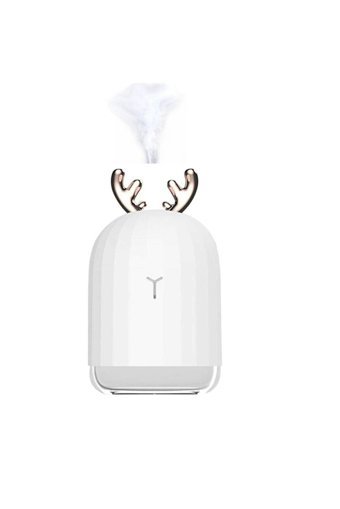Ateştech Lovely 2 W 220 ml Aromaterapi Işıklı İyonizerli Taşınabilir Şarjlı Mini Soğuk Buhar Makinesi