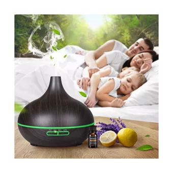 Buyfun Uzaktan Kumanda 9 W 550 ml 35 dB Aromaterapi Işıklı İyonizerli Taşınabilir Şarjlı Mini Soğuk Buhar Makinesi