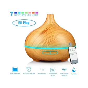 Buyfun Uzaktan Kumanda 9 W 550 ml 35 dB Aromaterapi Işıklı İyonizerli Taşınabilir Şarjlı Mini Soğuk Buhar Makinesi