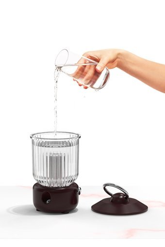 Apiyoo Gece Lambası Aromaterapi RGB Led Işıklı 300 ml Aromaterapi Işıklı Taşınabilir Şarjlı Mini Sıcak-Soğuk Buhar Makinesi