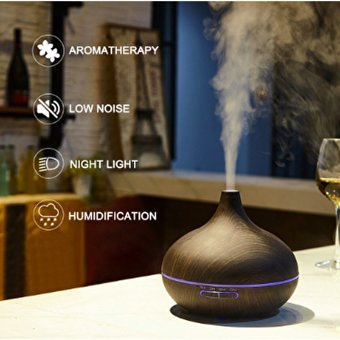 Airstorr Ultrasonik Uzaktan Kumandalı 9 W 550 ml 35 dB Aromaterapi Işıklı İyonizerli Taşınabilir Şarjlı Mini Soğuk Buhar Makinesi