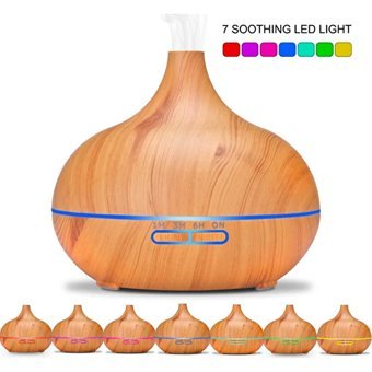 Airstorr Ultrasonik Uzaktan Kumandalı 9 W 550 ml 35 dB Aromaterapi Işıklı İyonizerli Taşınabilir Şarjlı Mini Soğuk Buhar Makinesi