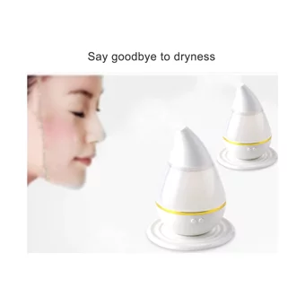 Buyfun Su Da mlacıkları 2 W 250 ml Aromaterapi Işıklı İyonizerli Taşınabilir Şarjlı Mini Soğuk Buhar Makinesi